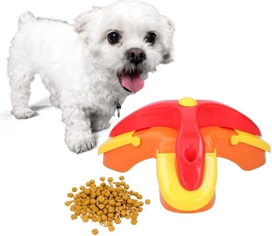 Orange85 Hondenspel - voor Brokjes - Hondenspeelgoed - Intelligentie - 24 cm - Multicolor - Kunststof