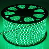 LED Strip 230V - Groen - 10 meter - IP66