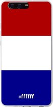 Huawei P10 Plus Hoesje Transparant TPU Case - Nederlandse vlag #ffffff