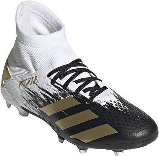 adidas Predator 20.3 FG voetbalschoenen jongens zwart/goud - adidas