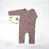 R Rebels Kids Clothing Baby Boxpak Maat 50/56 | Leopard Pink