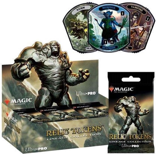Asmodee Magic The Gathering Relic Tokens pack Lineage Collection ...