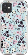 Casetastic Apple iPhone 11 Hoesje - Softcover Hoesje met Design - Flowers Pastel Print