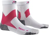 X-socks Hardloopsokken Run Fast Pa/pe/pp Wit/roze Mt 39-41