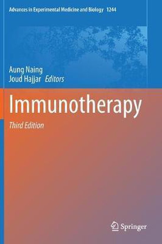 Immunotherapy 9783030410070 Boeken