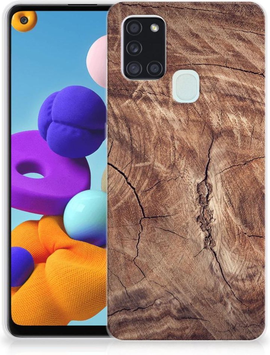 Samsung Galaxy A21s Bumper Hoesje Tree Trunk