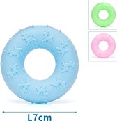 Nobleza Hondenspeelgoed - Cirkel - 7CM 29.8g - Blauw, Groen, Roze - 12 stuks