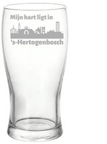 Gegraveerde bierglas 50 cl Den Bosch