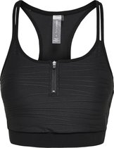 Only Play - ONPALANI SPORTS BRA - Black_ Print:w, White - Vrouwen - Maat XS