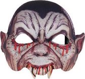 Halloween Masker Dracula - Halloween - Fright Nights - feest / Eng - Mask - Multicolor - Polyester