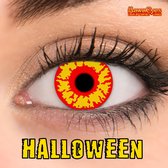 KawaEyes Kleurlenzen Halloween Zombie - Incl. Lenzendoosje