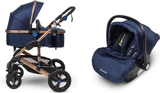 Product: Mio Amore 3 in 1 kinderwagen Torino incl. autostoel, van het merk Mio Amore