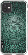 Casetastic Apple iPhone 11 Hoesje - Softcover Hoesje met Design - Chic Mandala Print