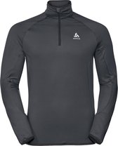 Odlo Midlayer 1/2 zip CARVE LIGHT Odlo Graphite Grey - Maat L