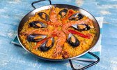 60  zakjes heerlijke paella kruiden met echte saffraan, het geheim van een echte Valenciaanse Paella. Geen kunstmatige ingrediënten en geen zout