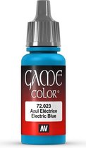 Vallejo 72023 Game Color - Electric Blue - Acryl - 18ml Verf flesje