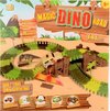 foto van Jonotoys Racebaan Magic Road Dino Junior 141-delig
