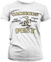 Breaking Bad Dames Tshirt -L- Vamanos Pest Wit