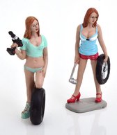 Motorhead Tre Brigade Set #5 Michele & Meg - Modelauto schaal 1:18