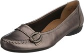 Gabor 02.623.98 dames ballerina - zilver metallic - maat 37.5