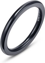 Twice As Nice Ring in edelstaal, 2.5 mm  56