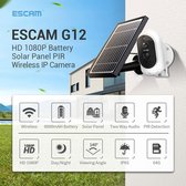 Beveiligingscamera buiten met zonnepaneel | Wifi & App | Full HD | Draadloos