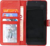 Rico Vitello Echt Lederen Book Case Hoesje Samsung Galaxy S20 Plus - Rood