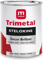 Trimetal Steloxine Decor Brillant - Roestwerende lakverf - Wit - 2.5L