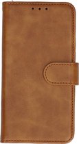 Telefoonhoesje - Book Case - Geschikt Voor Samsung Galaxy A41 - Bruin