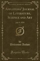 Appletons' Journal of Literature, Science and Art, Vol. 4