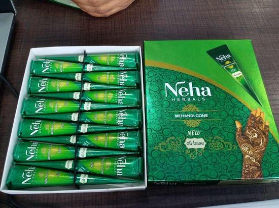 Foto: 12 x stuks henna tattoo tijdelijke tatoeage festival tattoe zomer feest tatoeage s festival tattoo neptattoo henna tattoo inkt pasta 12 cones 12 tubes 25 gram tube natuurlijke kruiden henna pasta 25 gr tube