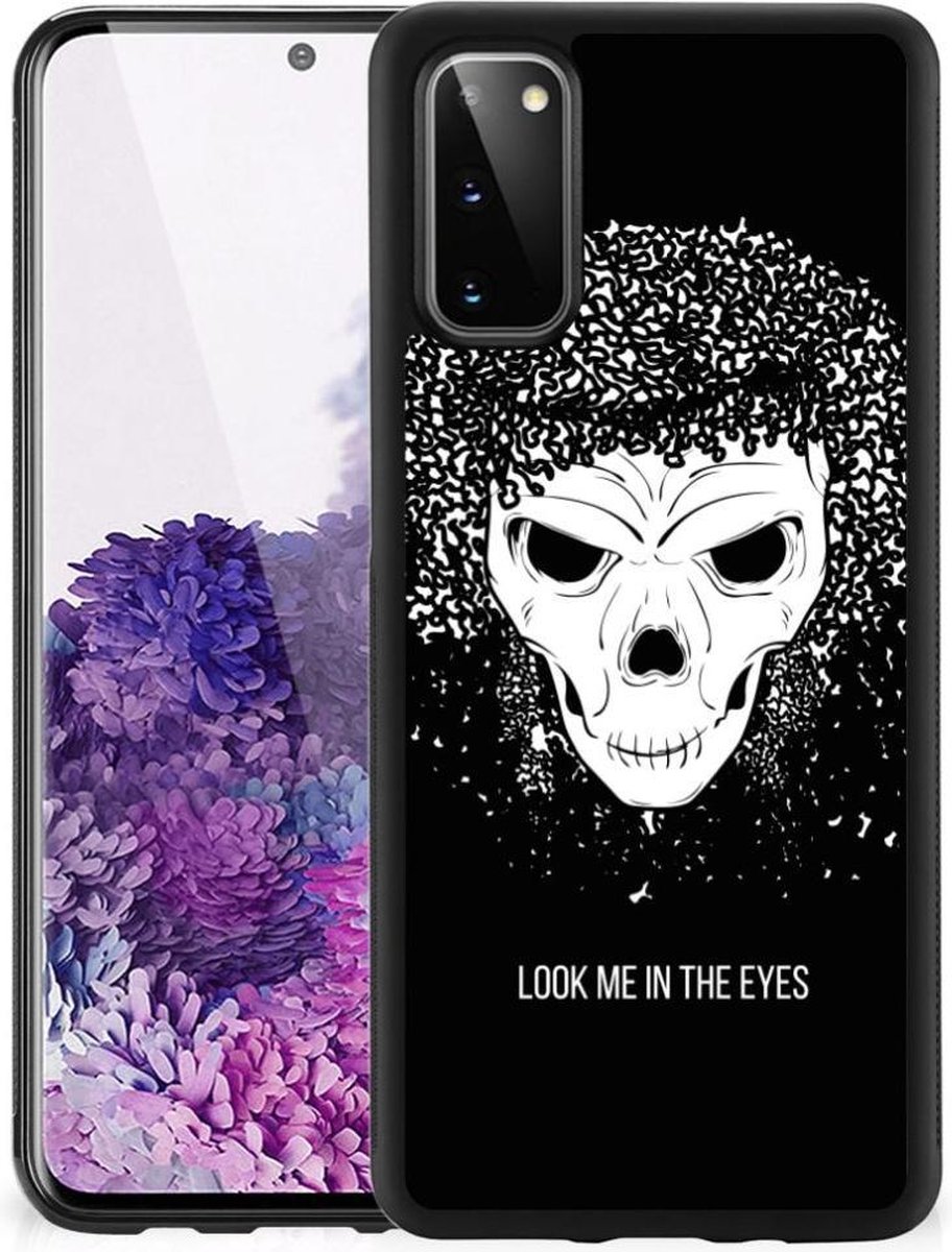 Back Cover voor Mobiel Case Samsung Galaxy S20 Skull Hair