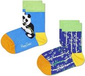 Happy Socks Kids 2-Pack Panda & Bamboo