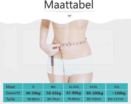 Shapewear voor buik, billen en heupen - corrigerend ondergoed - geschikt voor rokjes en shorts - beige/creme - maat M/L