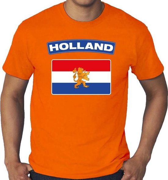 Oranje Holland vlag grote maten shirt heren 4XL | bol.com