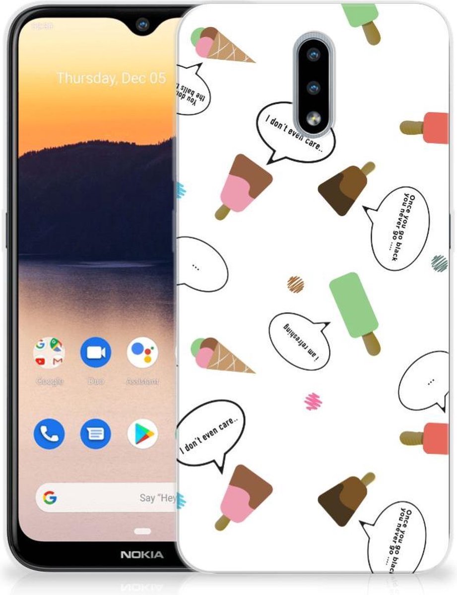 Nokia 2.3 Siliconen Case IJsjes