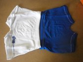 Petit Bateau - 2 pack - Jongens - Boxershort - Moto - Wit blauw - 4jaar 102