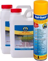 Seal Guard Pakket | Afdichtmiddel, Zuurvrije reiniger en dagelijkse reiniger | 400ml Afdichtmiddel + 1L Stone Clean + 1L All Clean