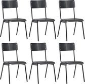 Eetkamerstoelen set 6 stuks  (Incl LW anti kras viltjes) - Eetkamer stoelen - Extra stoelen voor huiskamer - Dineerstoelen – Tafelstoelen