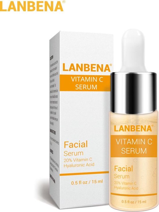 Lanbena Vitamine C Serum gezicht - gezichtsverzorging - gezichtsserum -  anti rimpel -... | bol.com