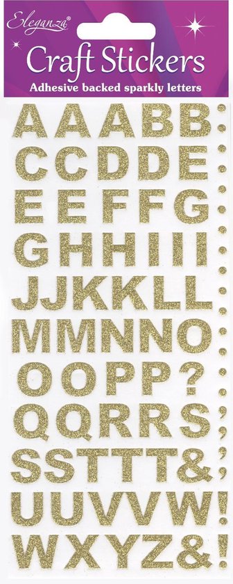 Stickers goud rechte (per vel) | bol.com