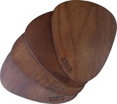 Onderzetters 'cognac' KMCT collection | luxe full grain leather 6 stuks