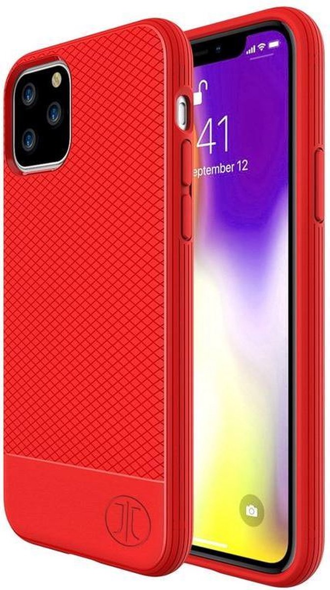 JT Berlin BackCase Pankow Soft voor iPhone 11 Pro (rood)