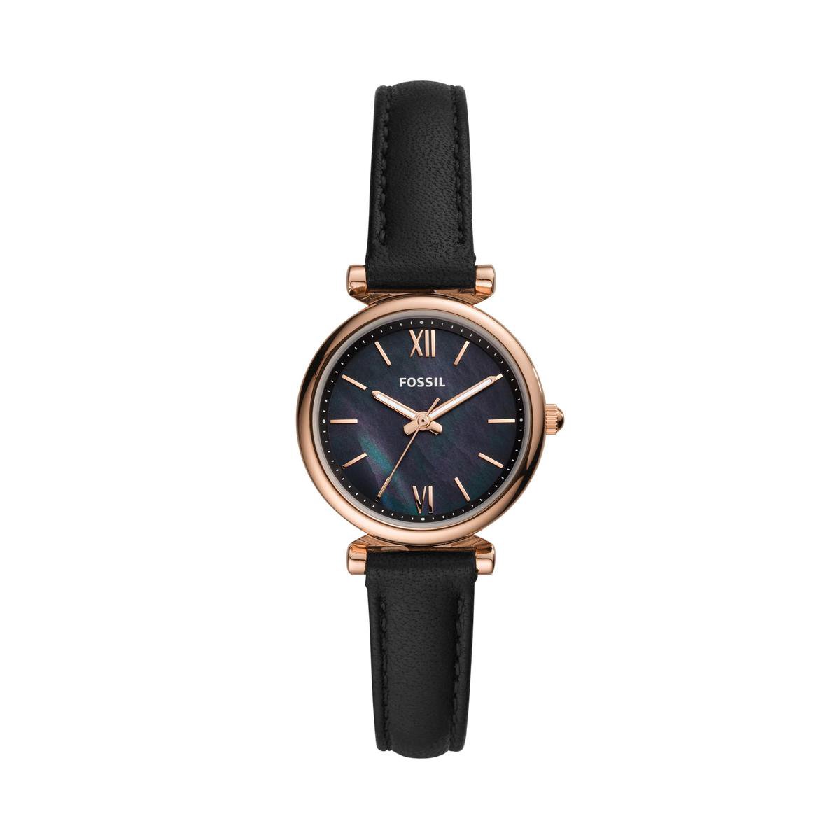 Fossil Carlie ES4700 Dameshorloge 28 mm - Rosékleurig