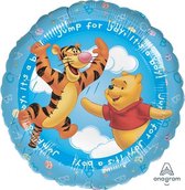 Winnie The Pooh Helium Ballon Its a Boy 45cm leeg