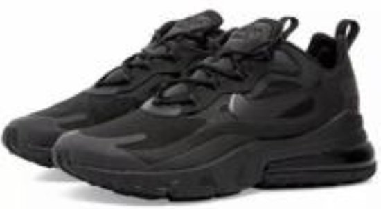 Nike Air Max 270 React (GS) - Zwart - Maat 38.5 | bol.com
