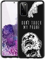 Smartphone Hoesje Super als Cadeautjes voor Hem Geschikt voor Samsung Galaxy S20 Back Case TPU Siliconen Hoesje met Zwarte rand Zombie
