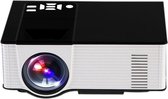 VS319 1500ANSI LM Smart WVGA 800x480 draagbare projector, Android 4.4, quad-core, 1GB DDR3, 8GB NAND FLASH, ondersteuning voor wifi (zwart + wit)