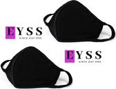 EYSS Mondkapje set van 2 / Mondmasker / Gezichtsbeschermer / Mondkap / Face mask / Maat S/M