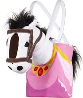 Equus.toys - Speelgoed paard. Verkleedpaard Wit paard met Prinsessendekje